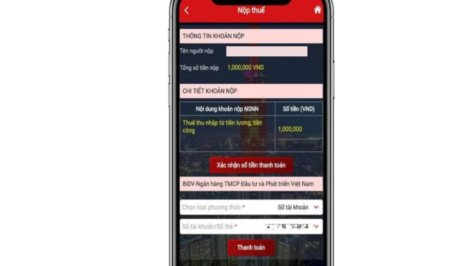 Hướng dẫn nộp thuế điện tử trên ứng dụng eTax Mobile