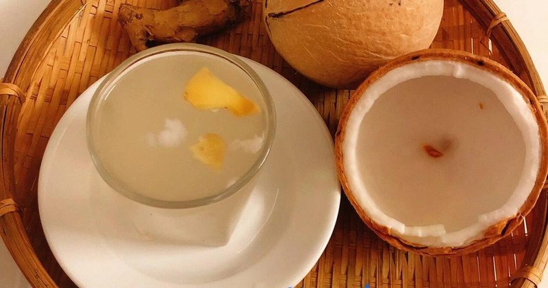 Uống nước dừa với gừng có tác dụng gì cho sức khoẻ?
