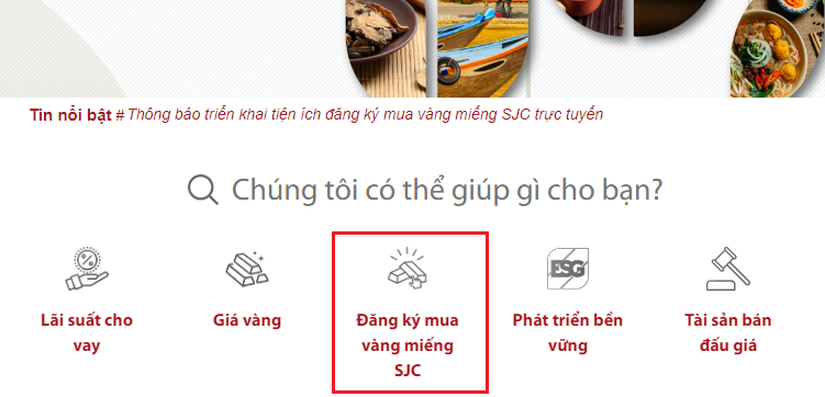 Cách mua vàng online ngân hàng Vietcombank, VietinBank, Agribank và BIDV