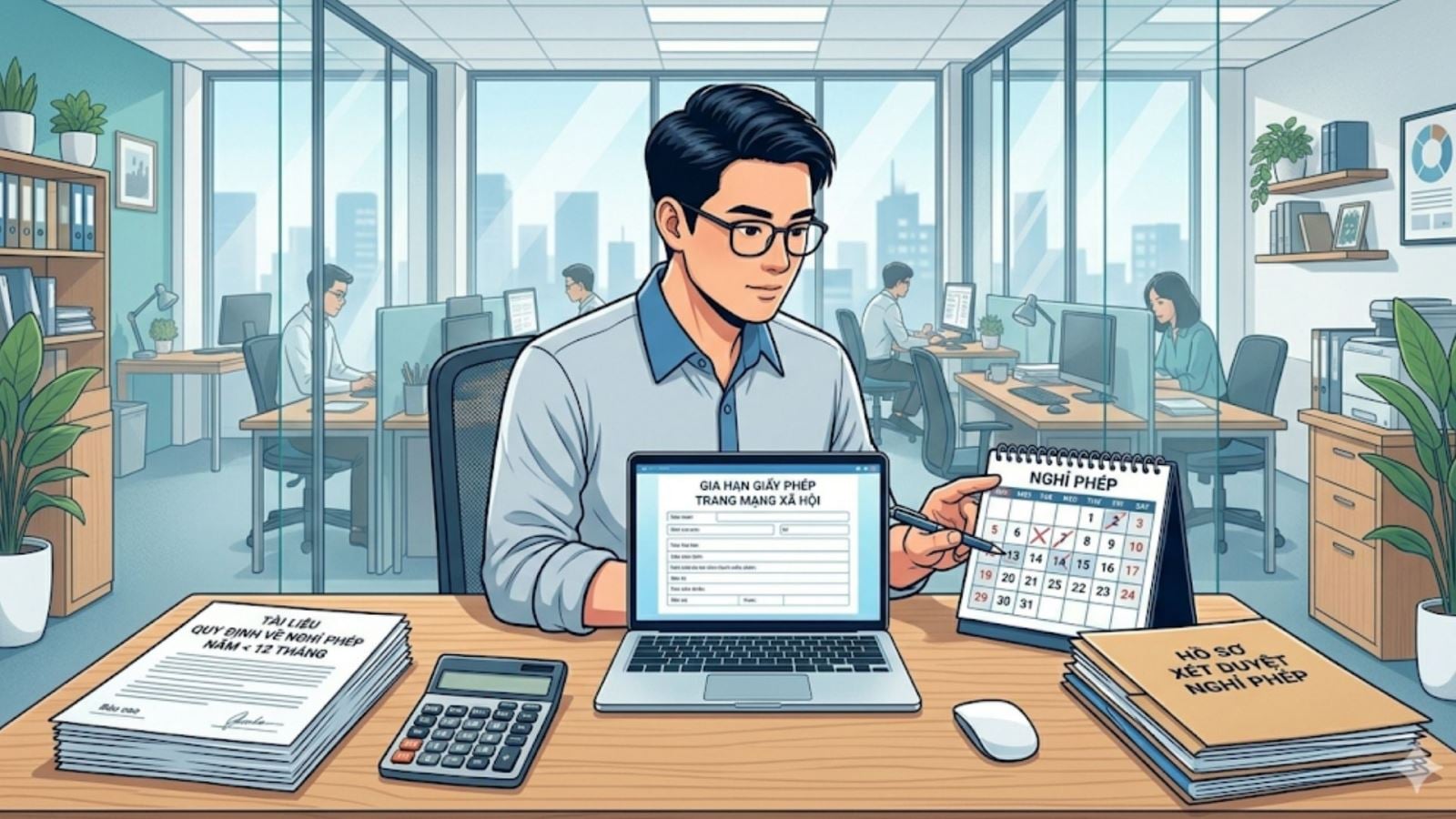 Làm việc dưới 12 tháng có được tính ngày nghỉ phép năm có lương không?