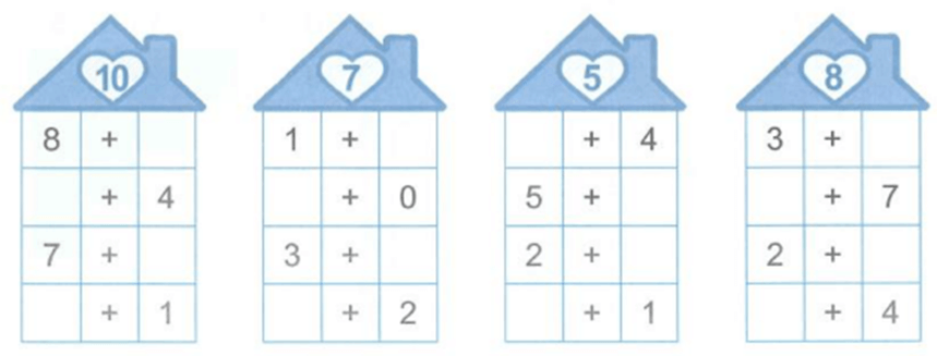 Bài tập cuối tuần Toán lớp 1 Cánh diều Tuần 15 có đáp án