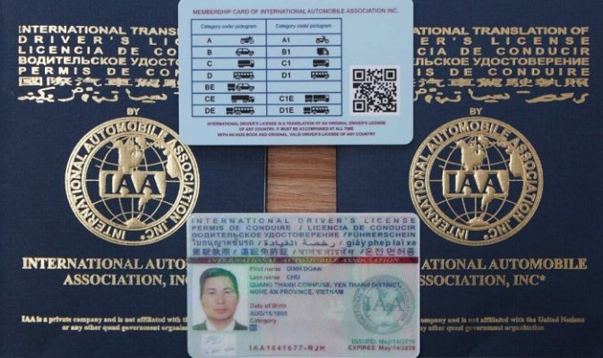 Có được sử dụng bằng lái xe quốc tế IAA tại Việt Nam?