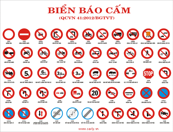 Biển báo cấm