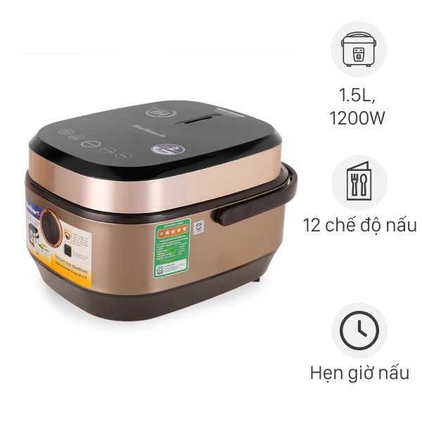 Mách bạn 11 thương hiệu nồi cơm điện cao tần đa năng, chất lượng tốt