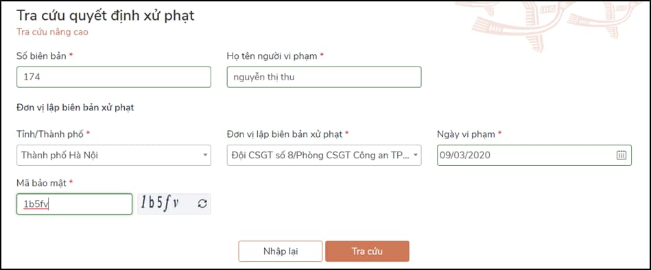 Nơi nộp phạt vi phạm giao thông tại TPHCM ở đâu?