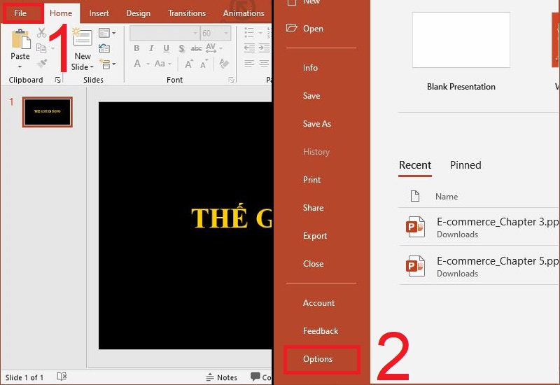 Cách bỏ dấu gạch chân đỏ trong PowerPoint đơn giản, nhanh nhất