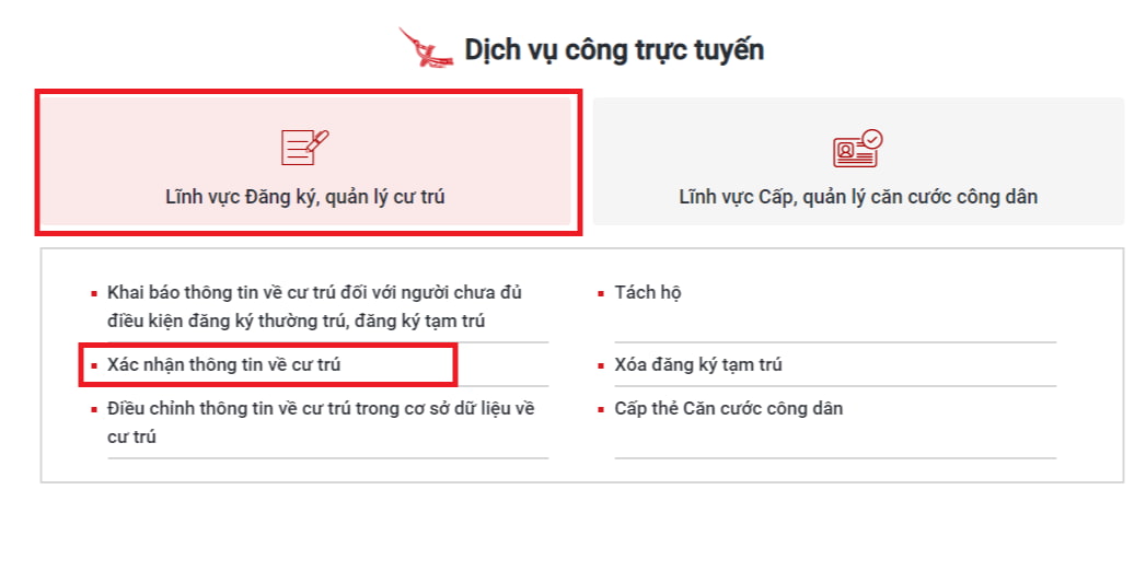 Hướng dẫn xác nhận thông tin về cư trú online nhanh nhất