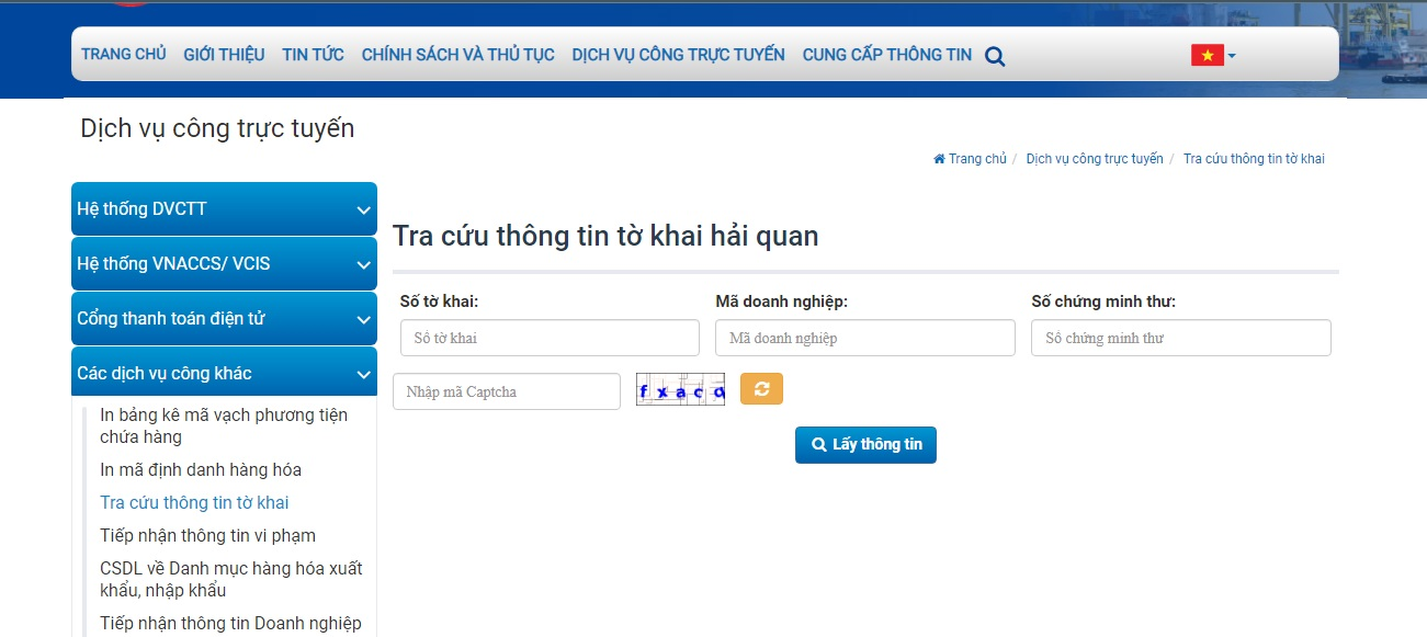 Hướng dẫn tra cứu tờ khai hải quan nộp thuế nhanh và chính xác?