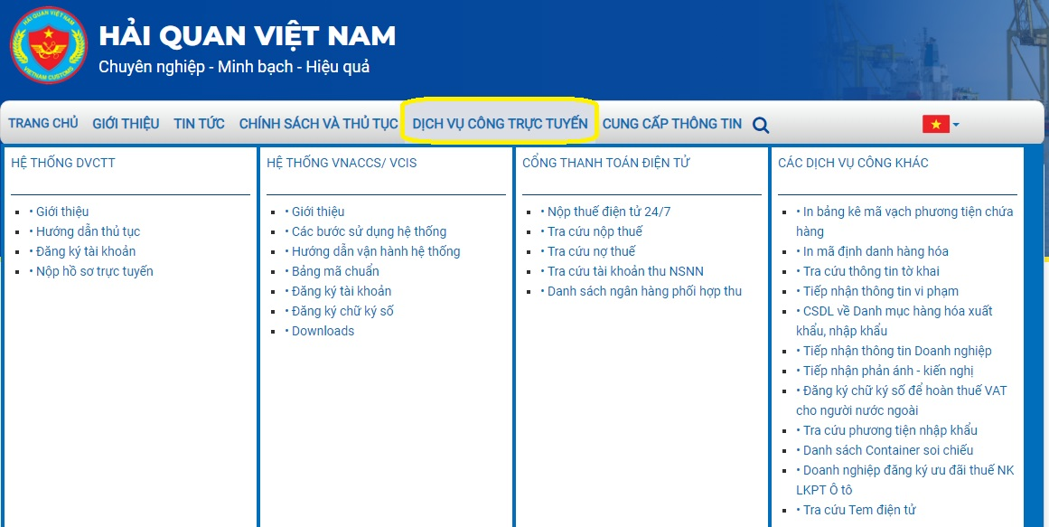 Hướng dẫn tra cứu tờ khai hải quan nộp thuế nhanh và chính xác?