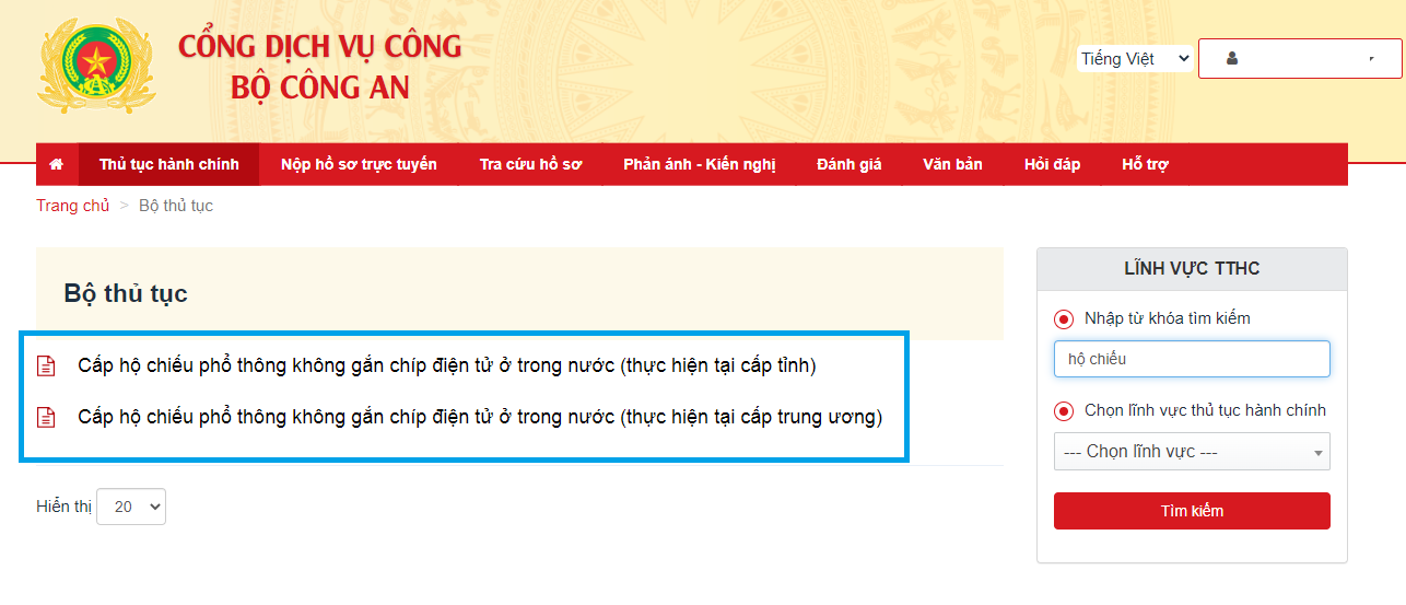 Thủ tục làm hộ chiếu phổ thông online nhanh nhất