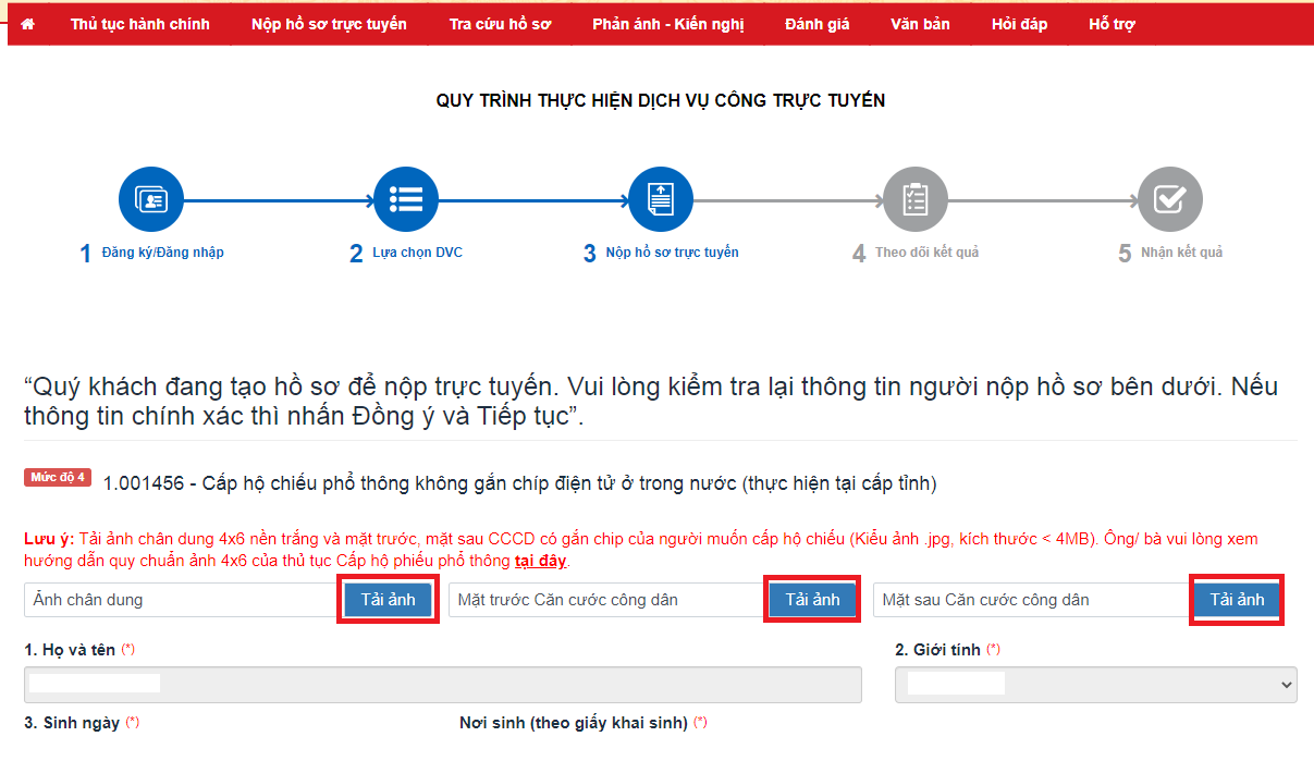 Thủ tục làm hộ chiếu phổ thông online nhanh nhất