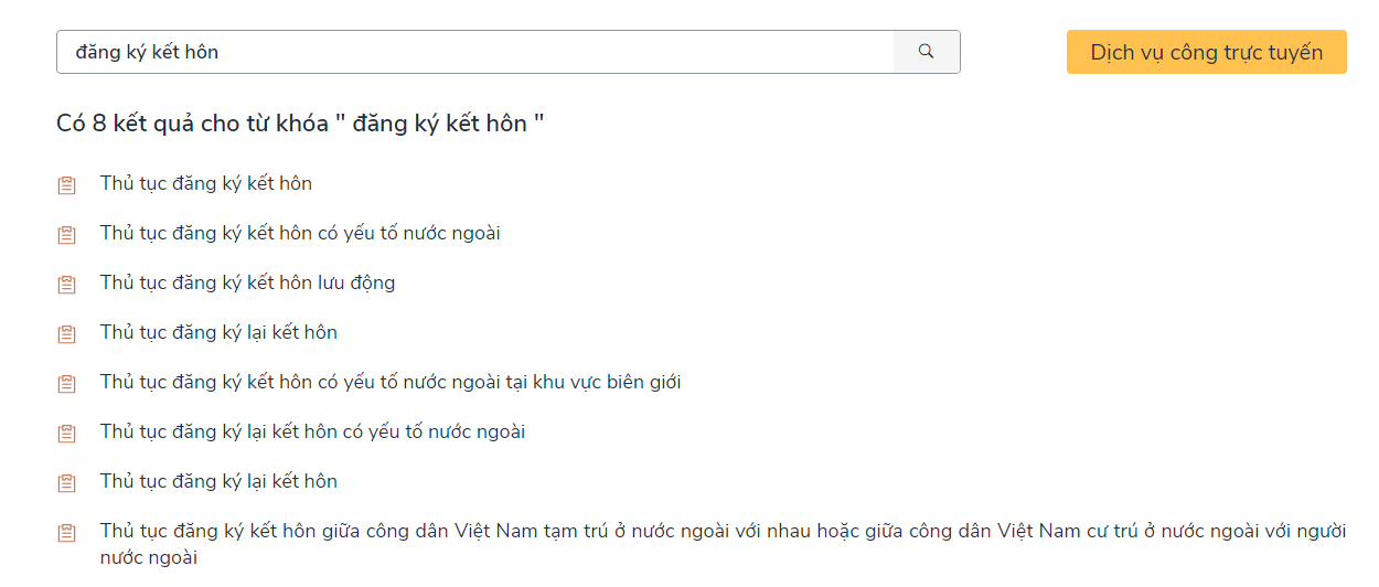 Thủ tục đăng ký kết hôn online TPHCM nhanh nhất