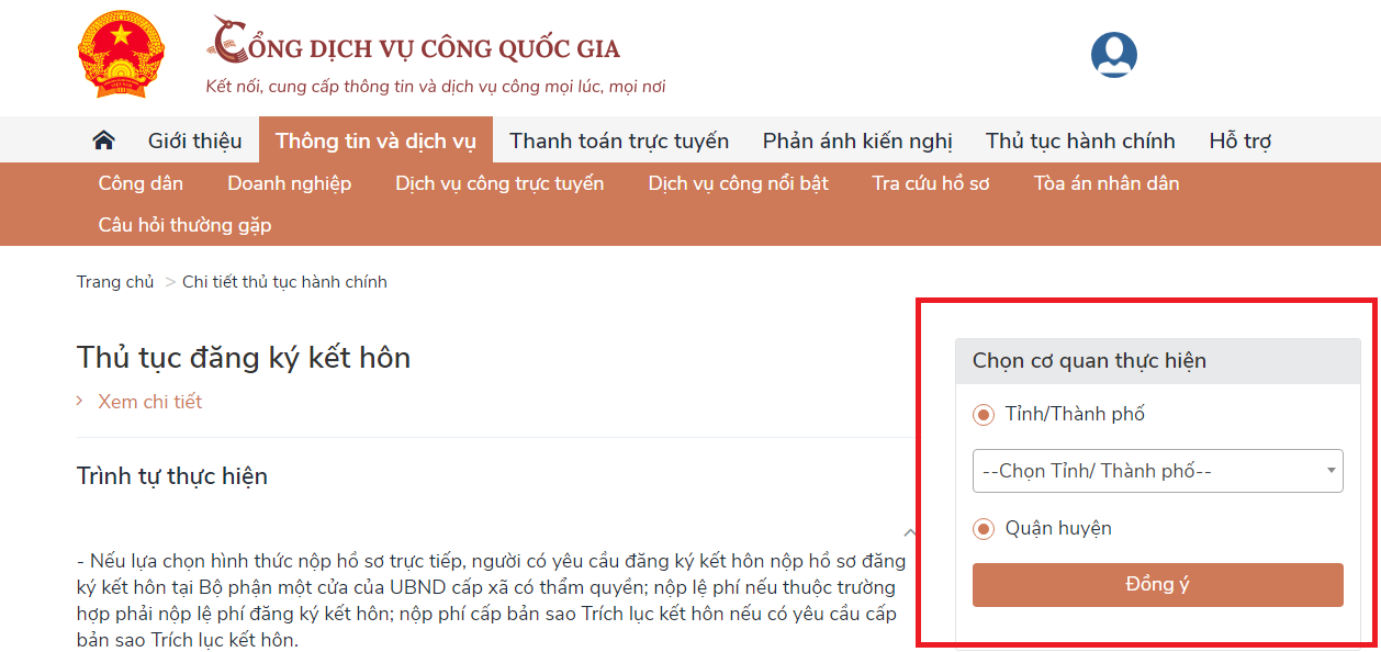 Thủ tục đăng ký kết hôn online TPHCM nhanh nhất