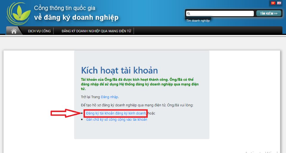 Hướng dẫn cách tạo tài khoản đăng ký kinh doanh online