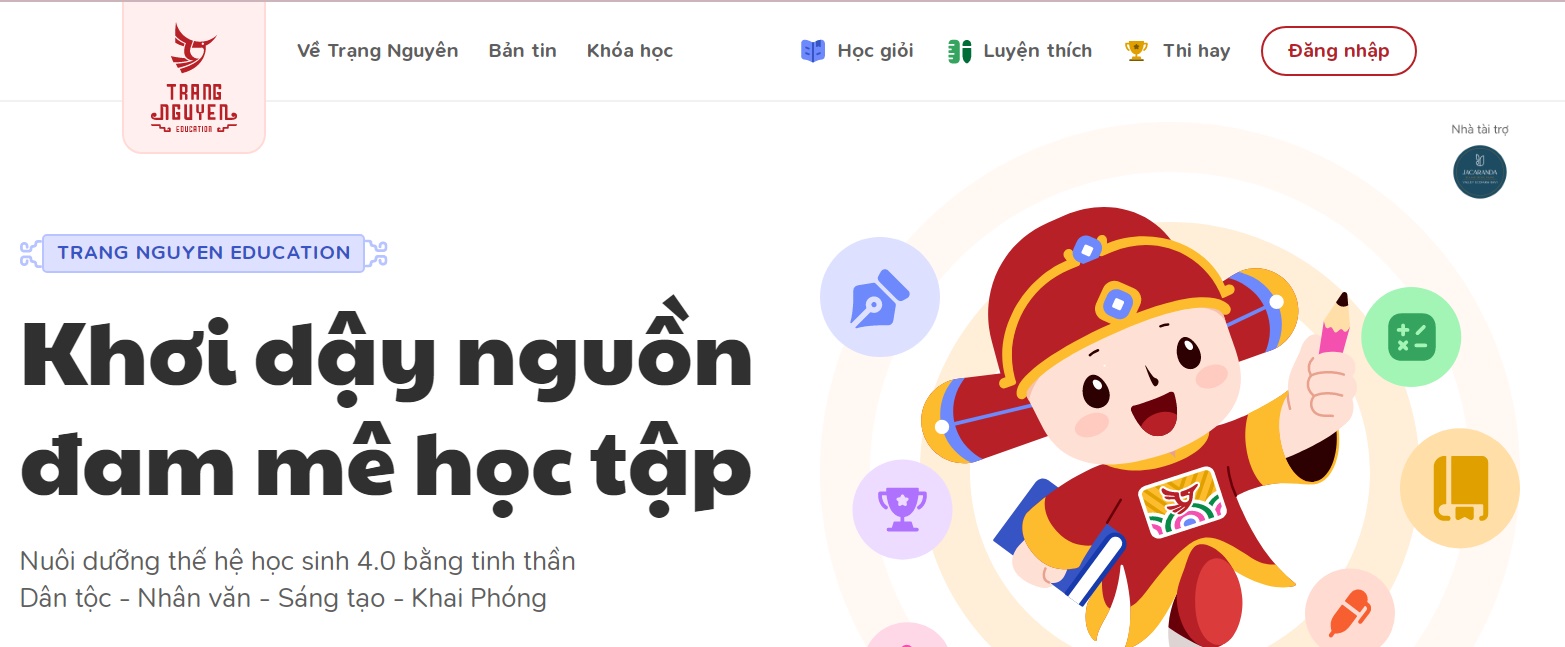 trangnguyen.edu.vn thi Trạng Nguyên Tiếng Việt vòng 5 có đáp án