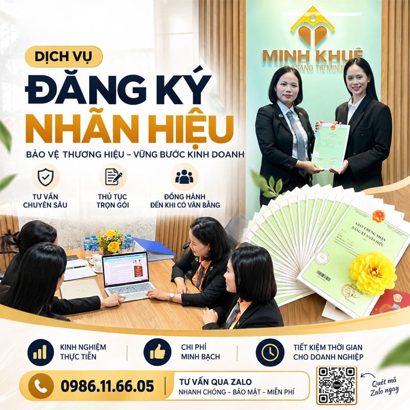 Dịch vụ đăng ký nhãn hiệu trọn gói Luật Minh Khuê