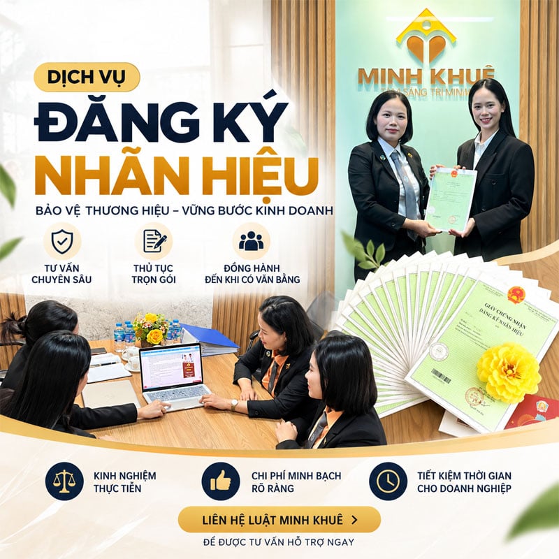 Dịch vụ đăng ký nhãn hiệu trọn gói Luật Minh Khuê