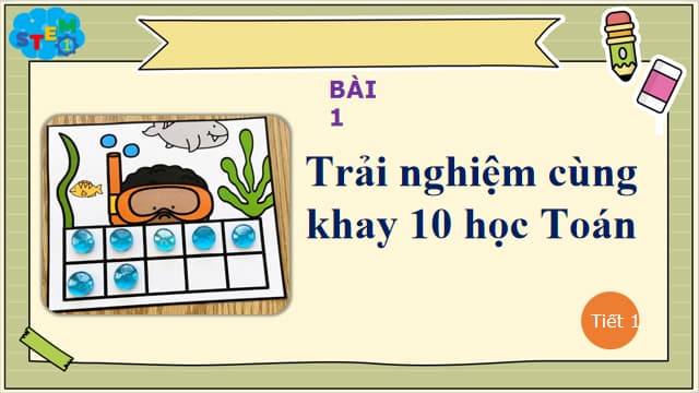 Giáo án STEM lớp 1 (Word, Powerpoint) cập nhật mới nhất
