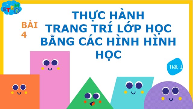 Giáo án STEM lớp 1 (Word, Powerpoint) cập nhật mới nhất