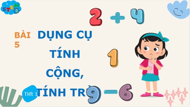 Giáo án STEM lớp 1 (Word, Powerpoint) cập nhật mới nhất
