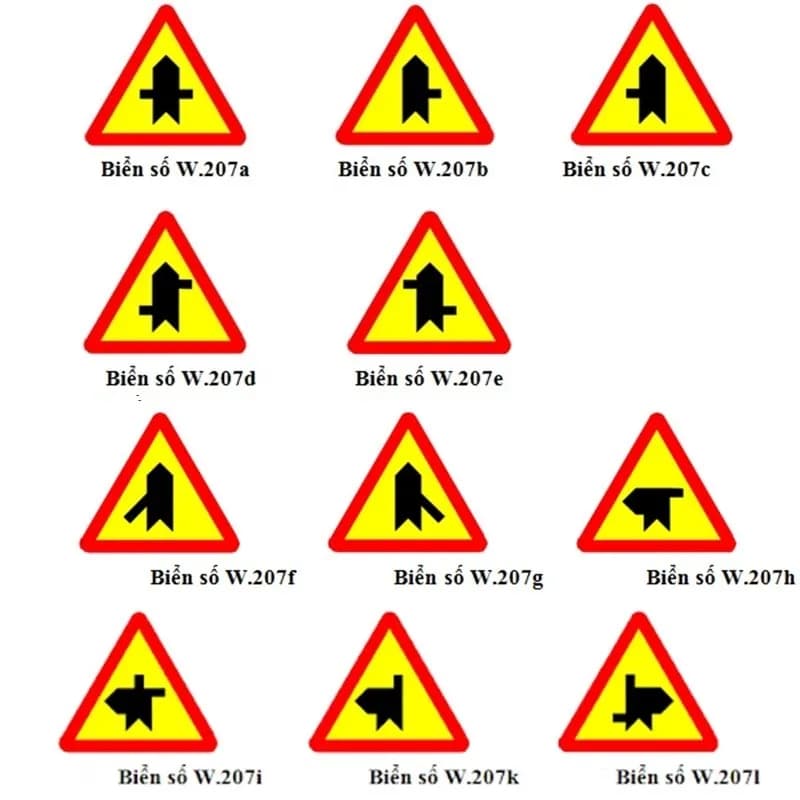 Hướng dẫn phân biệt 12 biển báo đường ưu tiên thường gặp
