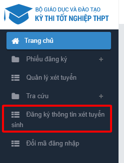 Hướng dẫn đăng ký nguyện vọng đại học 2024 thử nghiệm