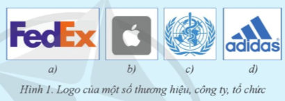 Logo của một số thương hiệu nổi tiếng thế giới được thể hiện trong Hình 1