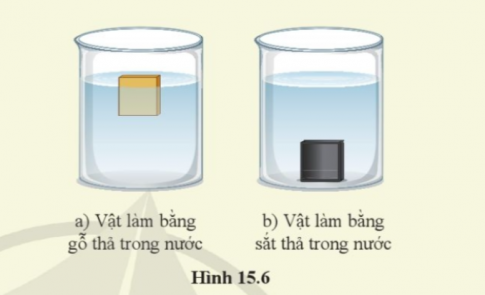 Giải KHTN 8 Bài 15: Tác dụng của chất lỏng lên vật đặt trong nó