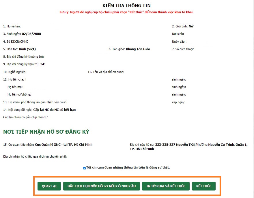 Mẫu đơn xin đổi hộ chiếu hết hạn, sắp hết hạn nhanh nhất