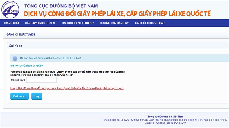 Hướng dẫn đăng ký đổi giấy phép lái xe trực tuyến