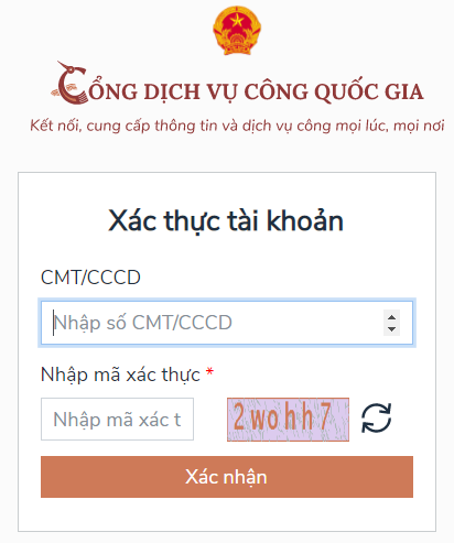 Cách lấy lại mật khẩu tài khoản Cổng dịch vụ công quốc gia nhanh nhất