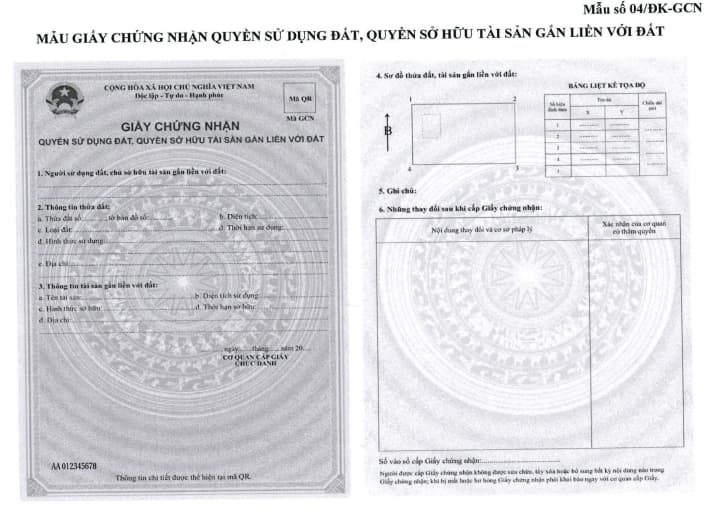Mẫu sổ đỏ, sổ hồng mới nhất năm 2024: Những điểm cần lưu ý