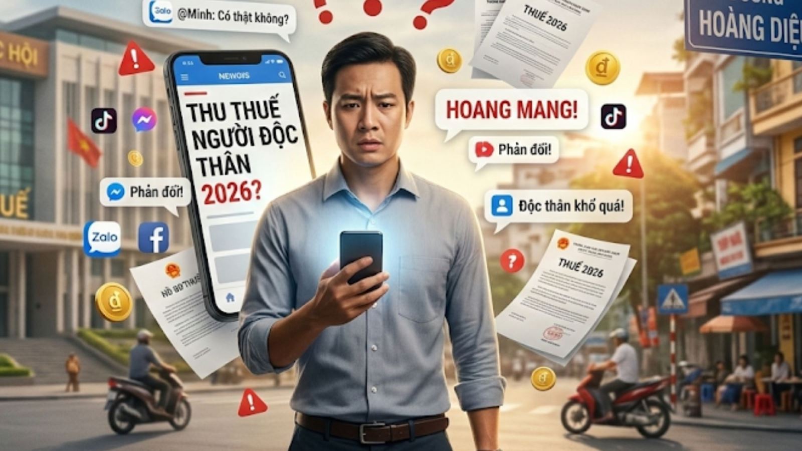 Thực hư tin đồn "thu thuế người độc thân" năm 2026 đối với người chậm kết hôn