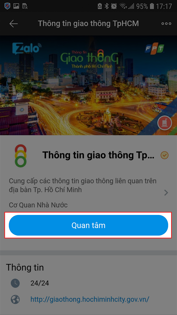 Cách xem camera khu vực ngập nước, kẹt xe tại TPHCM trên điện thoại