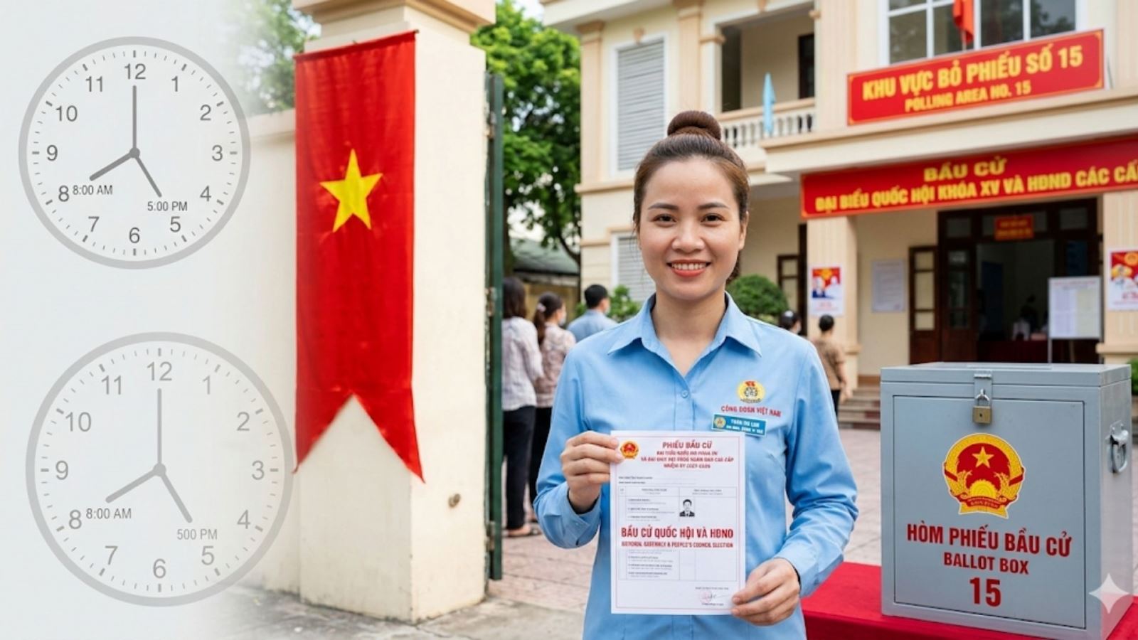Người lao động đi bỏ phiếu bầu cử trong giờ làm việc có bị công ty trừ lương?