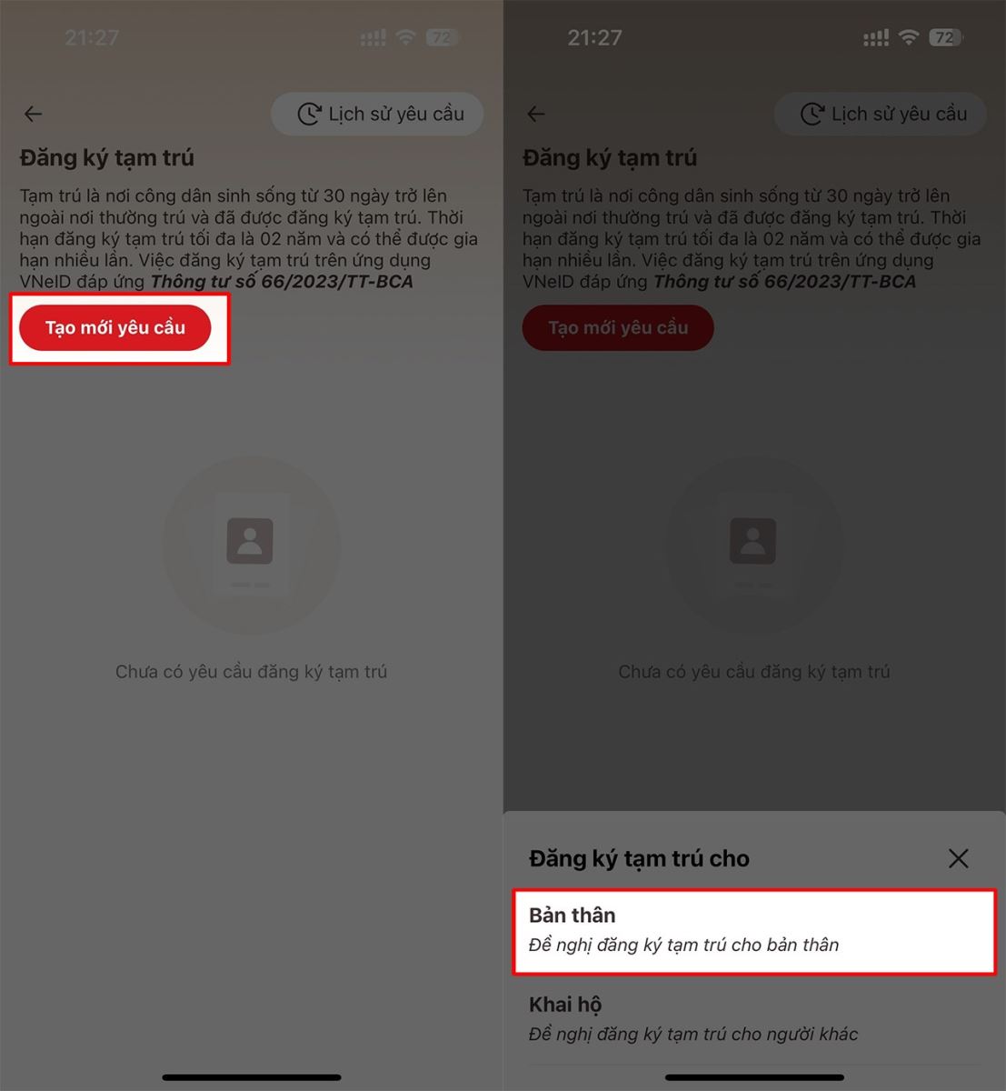 Cách đăng ký tạm trú online cho người thuê nhà trên VNeID mới nhất