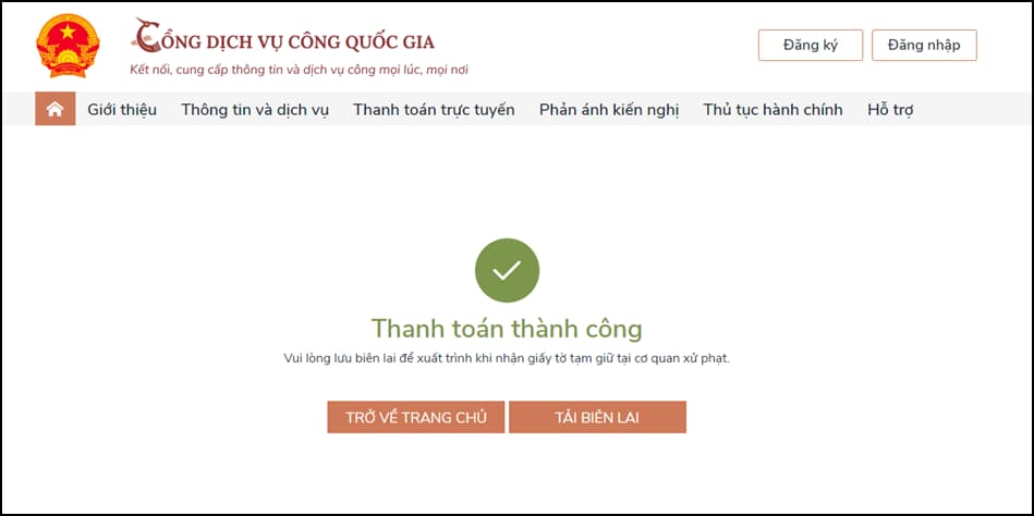 Nơi nộp phạt vi phạm giao thông tại TPHCM ở đâu?