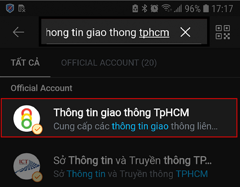 Cách xem camera khu vực ngập nước, kẹt xe tại TPHCM trên điện thoại