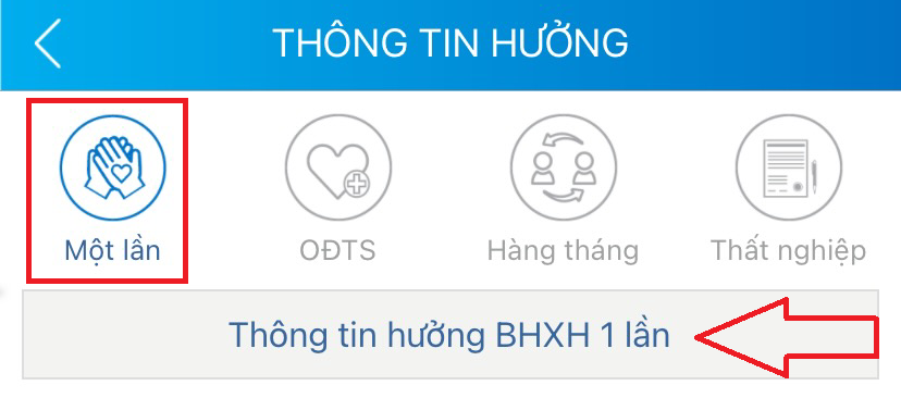 Cách để xem thông tin hưởng BHXH một lần trên VssID