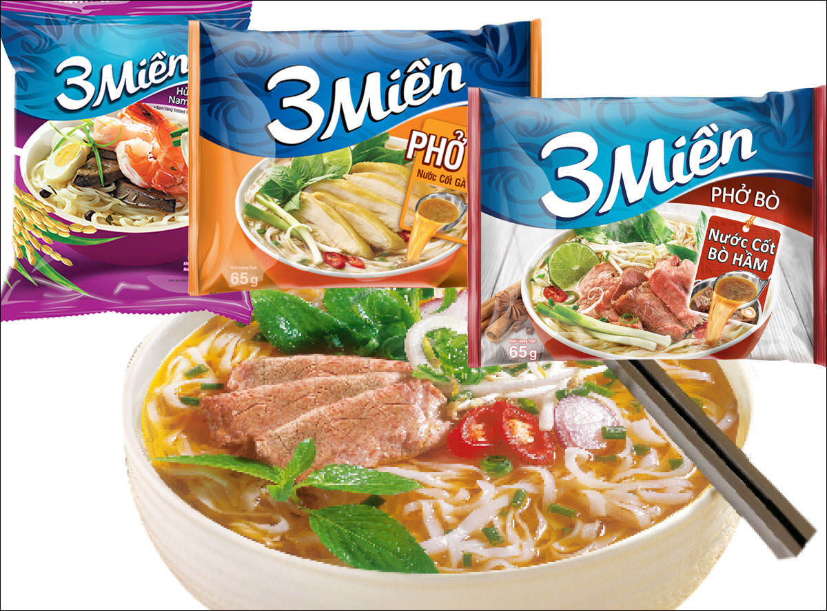 Top 9 thương hiệu phở ăn liền ngon, được ưa chuộng nhất tại Việt Nam