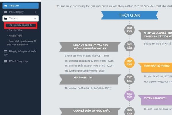 Có thể tra cứu danh sách phòng thi THPT 2024 online hay không?