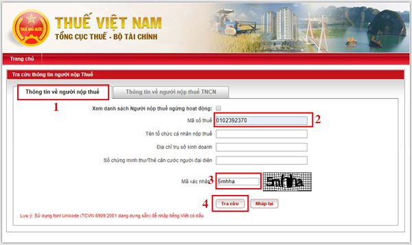 Cách tra cứu mã chương, tiểu mục nộp thuế môn bài năm 2024