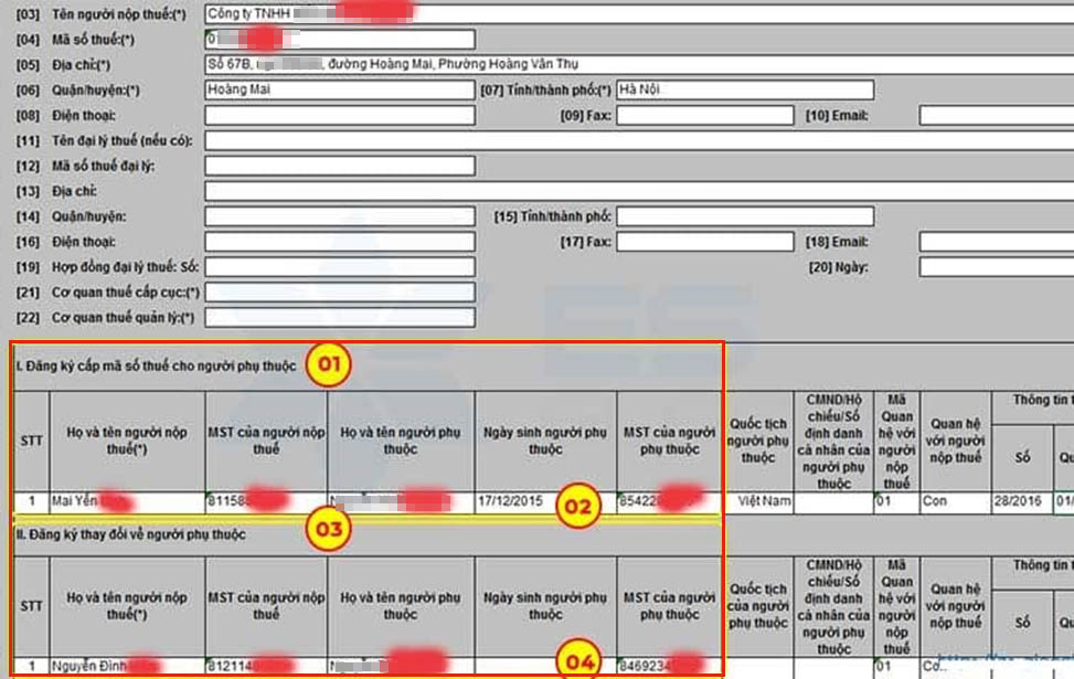 Cách tra cứu mã số thuế người phụ thuộc Online năm 2024