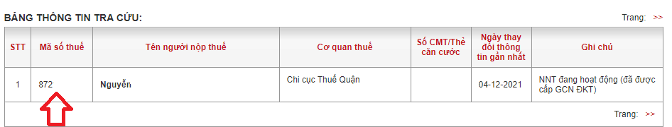 Hướng dẫn cách tra cứu ngày cấp mã số thuế cá nhân đơn giản nhất