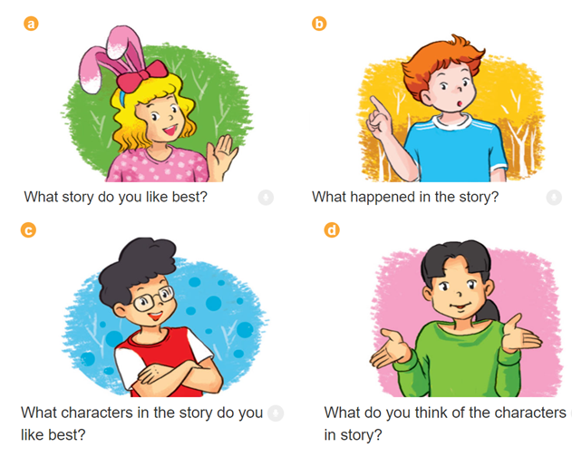 Unit 14 What happened in the story? (Giải SBT tiếng Anh lớp 5)