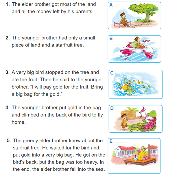 Unit 14 What happened in the story? (Giải SBT tiếng Anh lớp 5)
