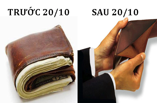 Hình ảnh đòi quà 20/10 bá đạo, hài hước nhất năm 2024