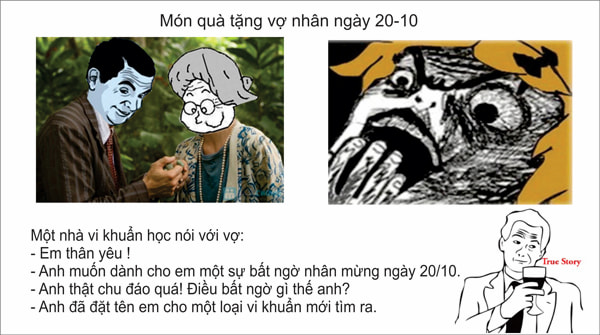Hình ảnh đòi quà 20/10 bá đạo, hài hước nhất năm 2024