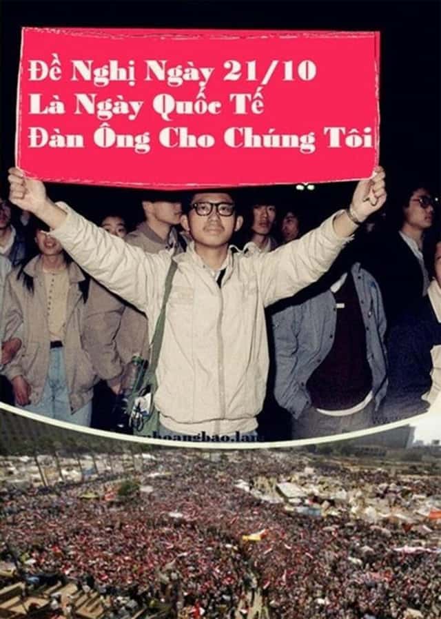 Hình ảnh đòi quà 20/10 bá đạo, hài hước nhất năm 2024
