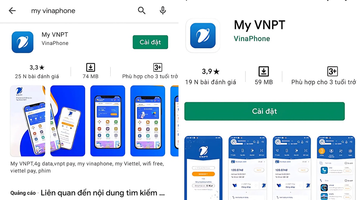 Danh sách các địa điểm phủ sóng 5G VinaPhone, Viettel